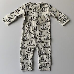 NWT Kate Quinn Organics With Hat Jumpsuit 12-18 or 18-24 Months